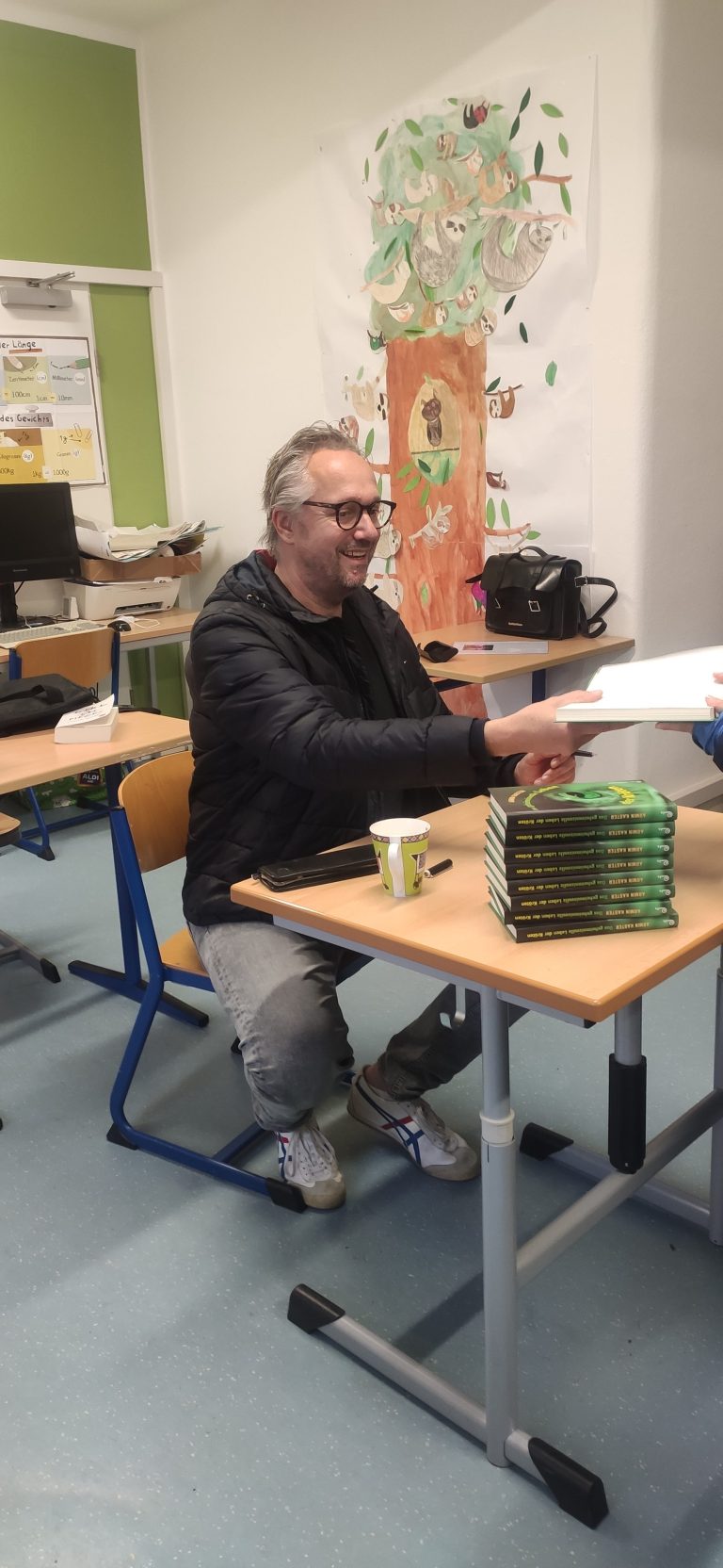 Schreibworkshops mit Armin Kaster an der KJP